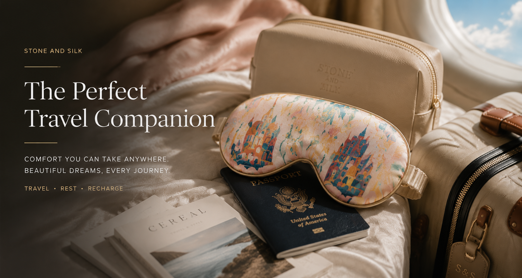 The Perfect Travel Companion: Why a Silk Eye Mask Is Essential for Every Journey