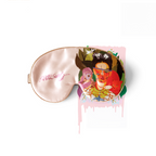 Frida-Inspired Mulberry Silk Sleep Mask
