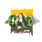 Mona Lisa Inspired Mulberry Silk Sleep Mask