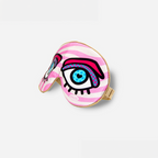 Sweet Heart Silk Sleep Mask