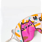 Kids Mulberry Silk Blackout Sleep Mask with Ear-Friendly Straps