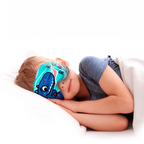 Kids Mulberry Silk Blackout Sleep Mask for Tired Eyes with Soft Ear Loops