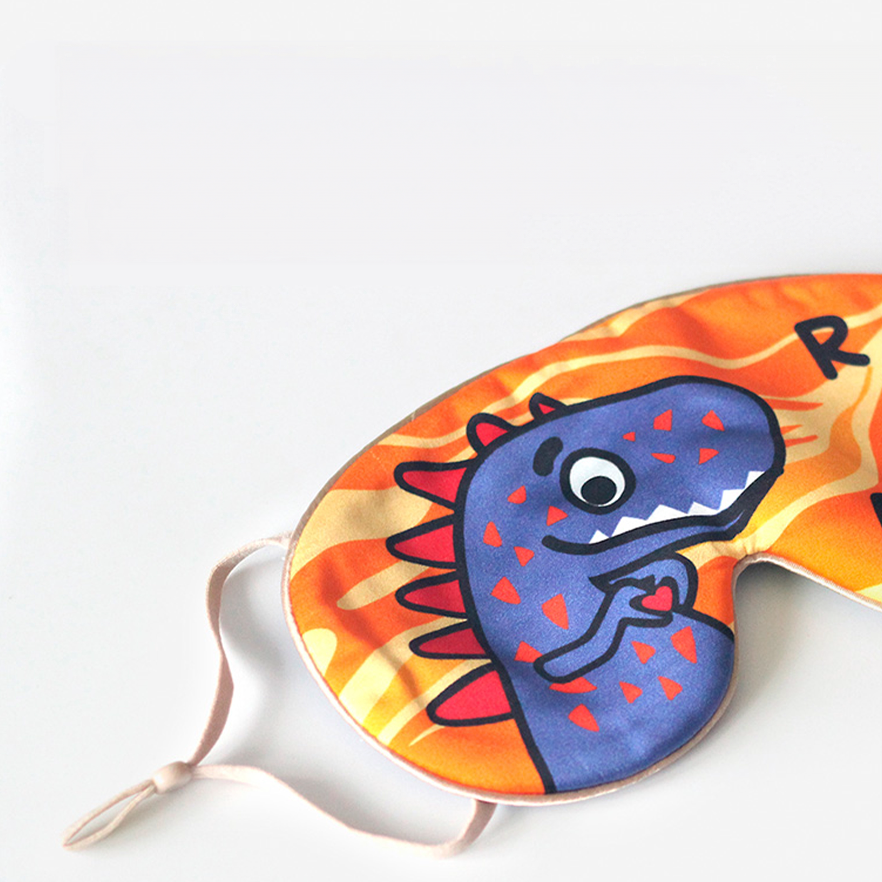 Soft Silk Eye Mask for Kids with Comfortable Ear Straps
