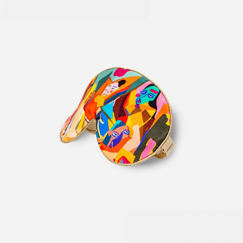 Picasso Inspired Silk Sleep Mask