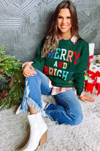 Dearlovers White Merry And Bright Cable Knit Pullover Sweatshirt