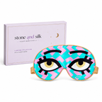 Shy Big Eyes Mulberry Silk Sleep Mask