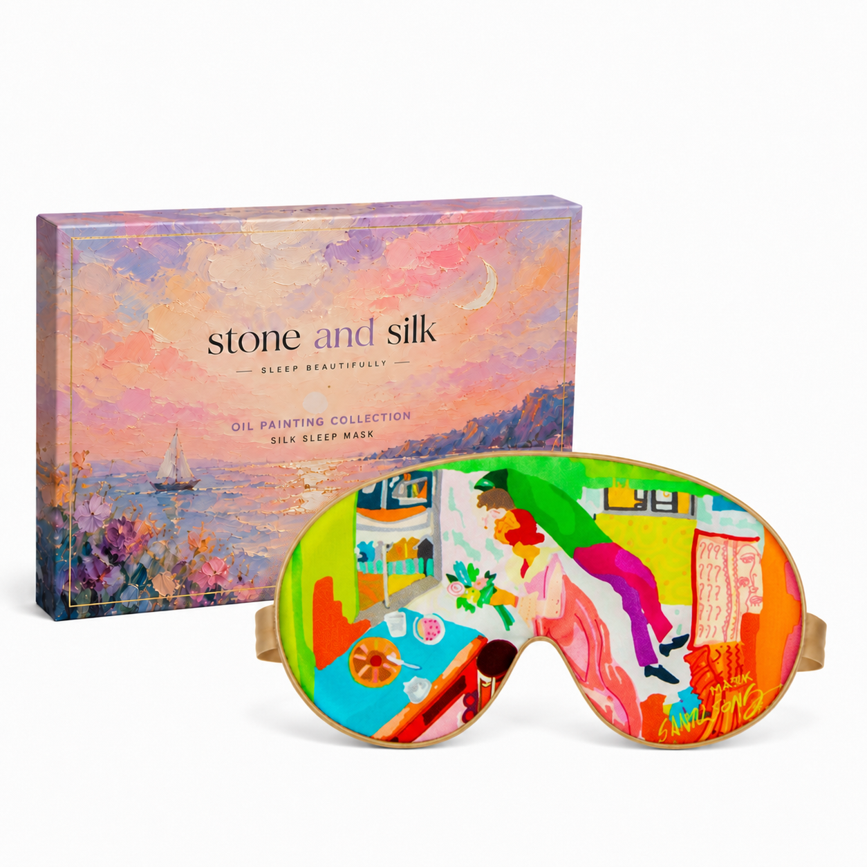 Love Story Mulberry Silk Sleep Mask