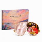 Frida-Inspired Mulberry Silk Sleep Mask