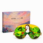 Mona Lisa Inspired Mulberry Silk Sleep Mask