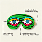 Blushing Eyes Silk Sleep Mask