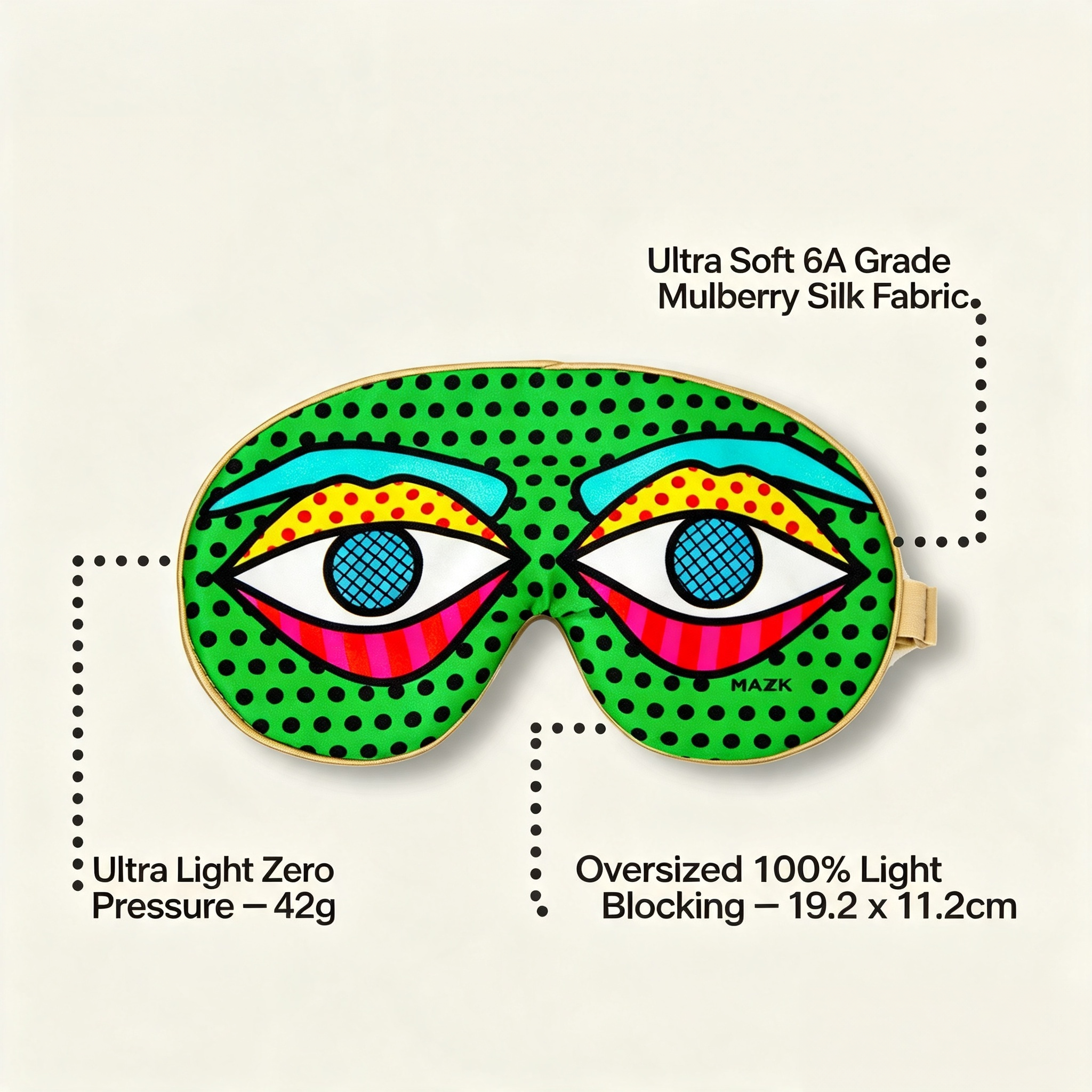 Blushing Eyes Silk Sleep Mask