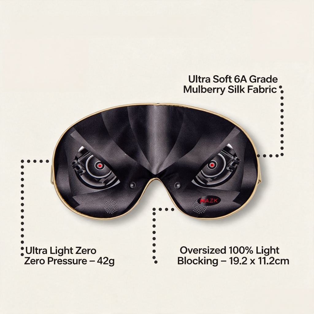 Dark Forest Silk Sleep Mask
