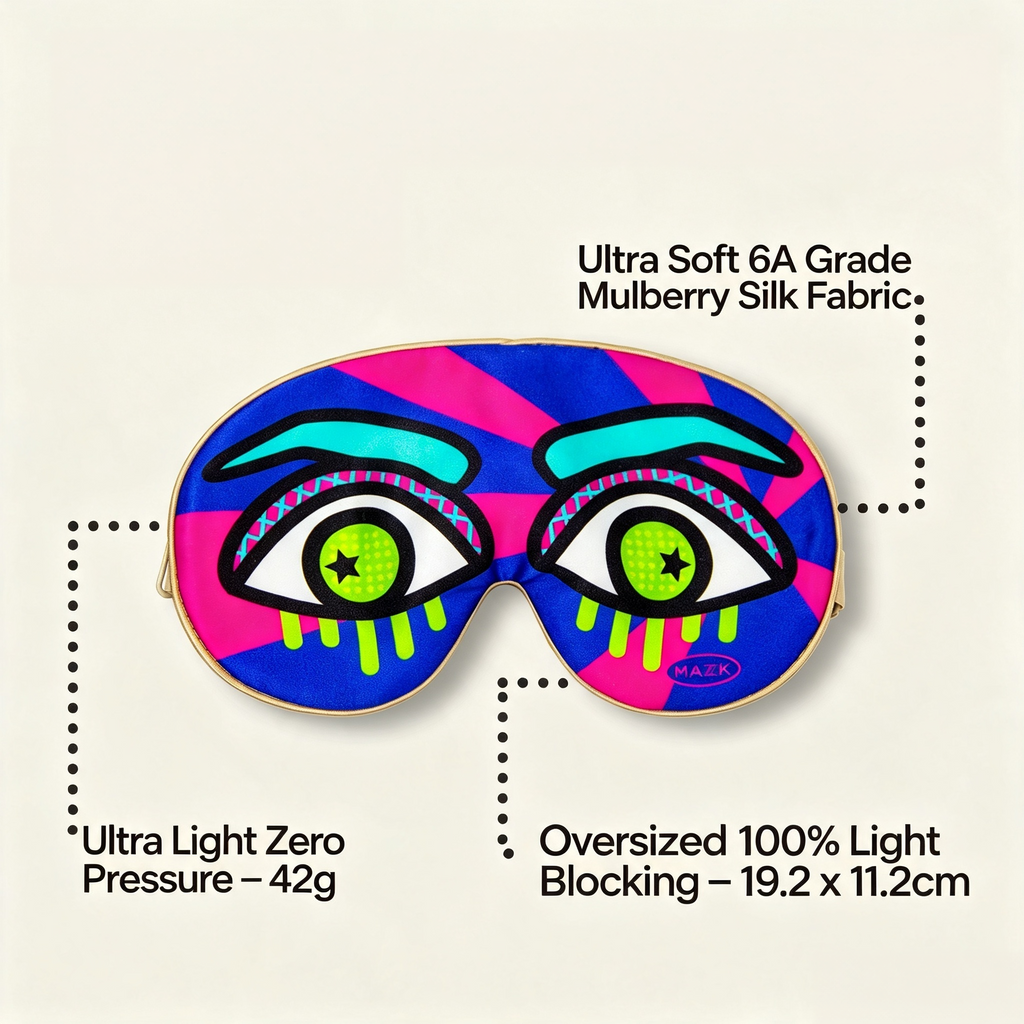 Wicked Eyes Silk Sleep Mask