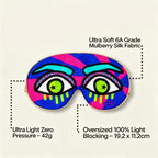 Wicked Eyes Silk Sleep Mask