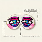 Shy Eyes Mulberry Silk Sleep Mask