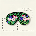 Blooming Journey Mulberry Silk Sleep Mask