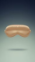 Champagne Silk mulberry silk eye mask
